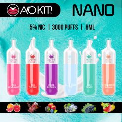 Aokit-NANO-3000-Puffs-Disposable-Vape-Wholesale-6-Flavors