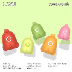 LAVIE-Space-Capsule-9000-Puffs-Disposable-Vape-Wholesale-Flavors