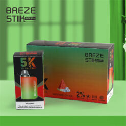 Breze-Stiik-BOX-Pro-5000-Puffs-Disposable-Vape-Wholesale-Watermelon-Ice-Flavors