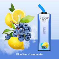 Breze Stiik Yocup 8000 Puffs Disposable Vape Wholesale Blue Razz Lemonade 2