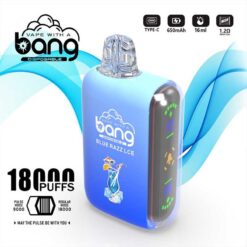 Bang 18000 Puffs Disposable Vape Wholesale Blue Razz Ice