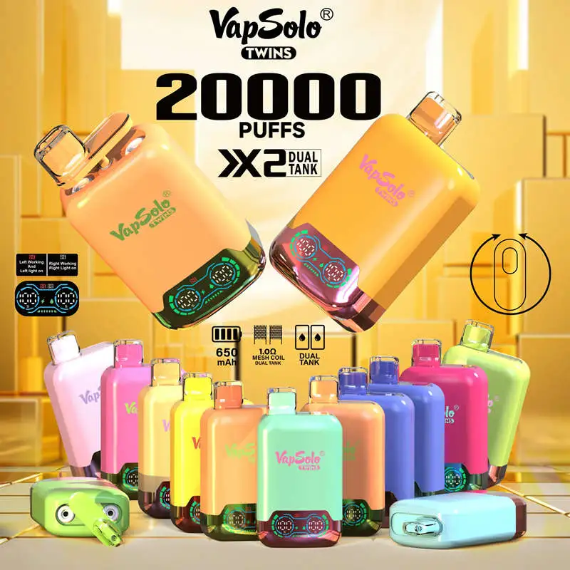 Vapsolo Twins 20000 Puffs Disposable Vape Free Shipping 9