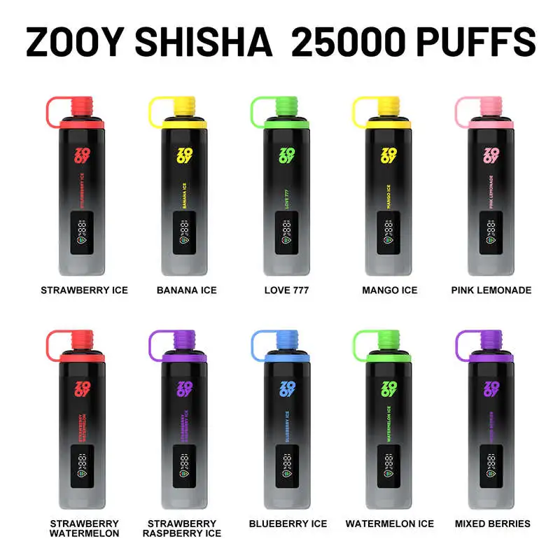 ZOOY ShiSha 25000 Puffs Disposable Vape Free Shipping 4